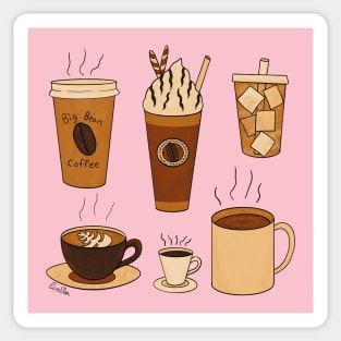 All the Coffee Sticker